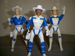 Galoob Of The Galaxy Rangers 1986 NEAR COMPLETE LOT OF 3 GOOSE ZACHARY FOX