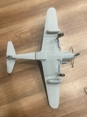 1:18 scale Kawasaki Ki-61 “Tony” Model Kit-Disassembled and Unpainted