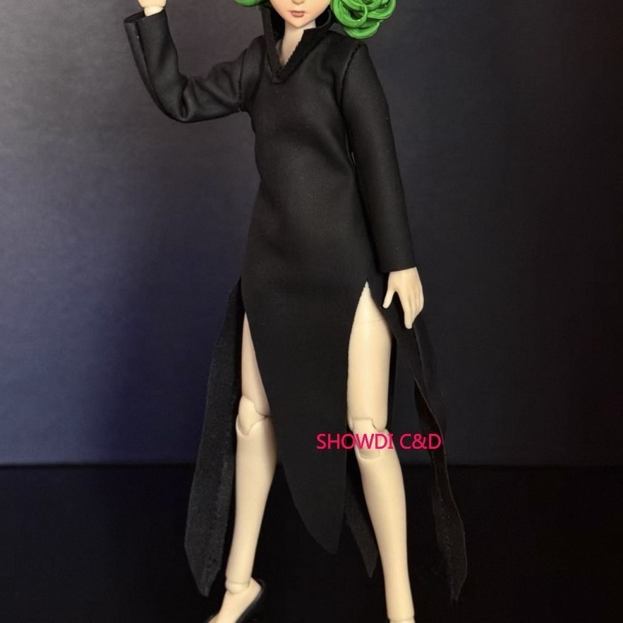 1/12 Custom Wired Dress For 6” ONE PUNCH-MAN Tatsumaki Action Figure (No Figure