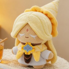 OFFICIAL Cookie Run Kingdom Plush Keyring New (Shadow Milk, Pure Vanilla)