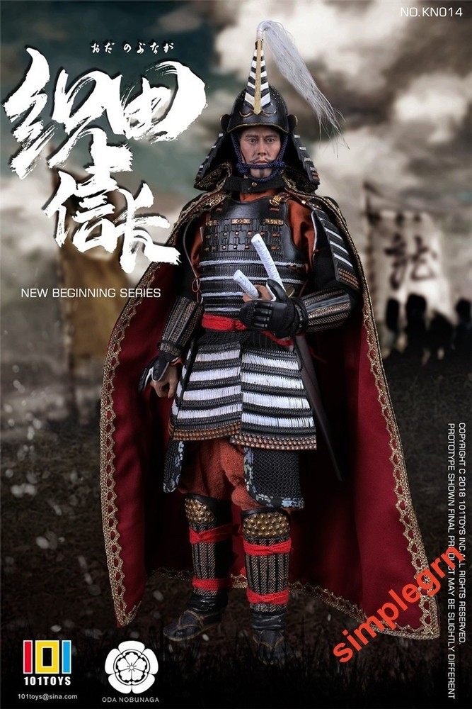 101TOYS 1/6 Scale NO.KN014 Japanese Samurai Oda Nobunaga Action Figure In Stock