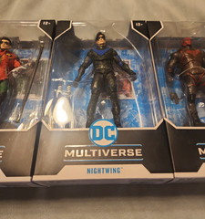McFarlane DC Multiverse Gotham Knights 4 Figure Lot Red Hood Batgirl Nightwing