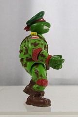 1991 Playmates Teenage Mutant Ninja Turtles Raph The Green Beret Action Figure