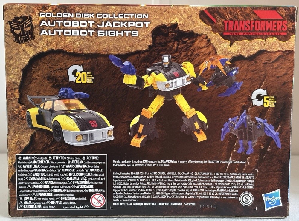 Transformers War For Cybertron WFC Kingdom Golden Disk Collection Deluxe Jackpot