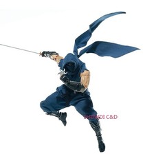 1/12 Custom Wired Blue/Red Outfit for Kaiyodo Ryu Hayabusa Action Figure Body