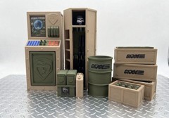 1:12 Scale 6” Gi Joe Class Control Cmd Center & Armory Plus More See Description