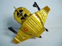 K26i57101 AIR CHARIOT W/ BOX & SERPENTOR 1986 GI JOE COMPLETE VINTAGE HASBRO