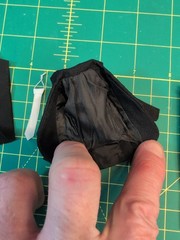 Kai Lab 1/12 Scale Soft Goods Black Winter Jacket For 6″ Action Figures
