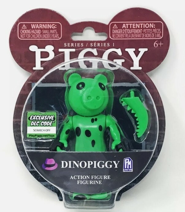 PIGGY Dinopiggy Action Figure 3.5″ Series 1 [Includes DLC Items] Game NEW 2020