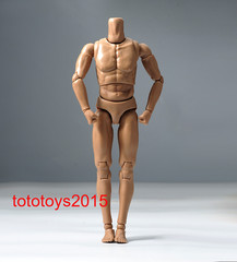 US 1/6 AT025 Durable Flexible 12inch Male Action Figure Body 12″ Soldier doll
