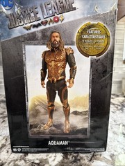 NEW IN BOX ‼️Aquaman 19″ Jason Momoa DC Comics JUSTICE LEAGUE Big Figs Jakks