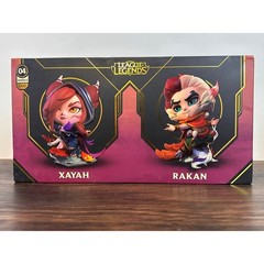 League of Legends Series 3 Xayah Rakan Duo Vinyl Figures Collectible