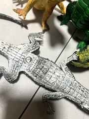 Vintage lot of 7 – IMPERIAL BRAND GODZILLA Dinosaurs Dragons Figures DOR MEI #2