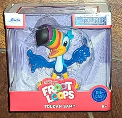 Metalfigs Kellogg’s Froot Loops (2025) TOUCAN SAM 2″ Die-Cast Figure! #85242