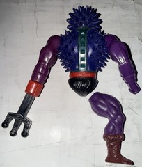 Spikor MOTU He-Man Masters of the Universe 1984 Mattel Vintage *MISSING LEG*