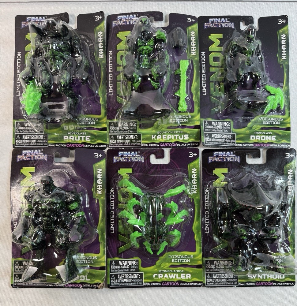 NEW Final Faction Kharn Venom Poisonous Edition COMPLETE SET OF 6