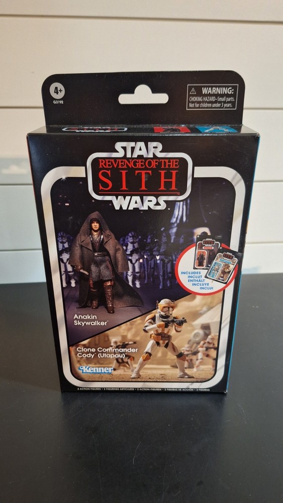 Star Wars The Vintage Collection Anakin Skywalker & Clone Commander Cody Walmart