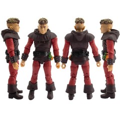 Dwynn Dellos (Halfling Scout) -Vitruvian H.A.C.K.S. 1:18 Scale Action Figure