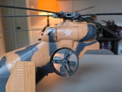 Vintage GI Joe Tomahawk Helicopter with Lift Ticket 1986 Hasbro