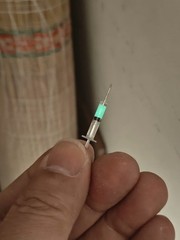 1/6 Soldier woman Injection Syringe Model for 12”action figure ph tbl