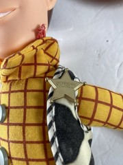 Disney Store Pixar Toy Story Woody 16” Talking Pull String Doll with Hat