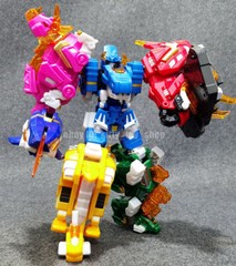 Miniforce Super Dino Seven 7 Dinosaurs Figure Power Ranger 13″ Robot Combiner