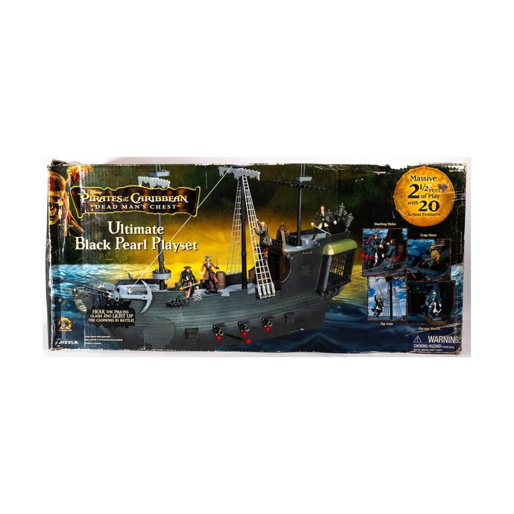 Zizzle Action Figure Dead Man’s Chest – Ultimate Black Pearl Playset Fair/NM