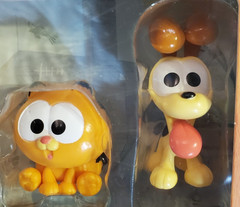 The Garfield Movie Garfield Figurine 2-Pack Baby Garfield & Baby Odie