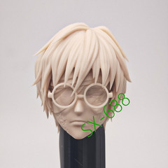 1/12 Jujutsu Kaisen Zenin Maki Head Carving For 6″Romankey Figure Body
