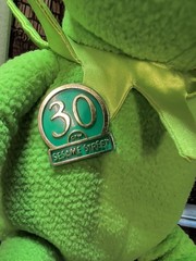 Vintage 1999 Magic Talking Kermit The Frog Sesame Street 30th Anniversary WORKS