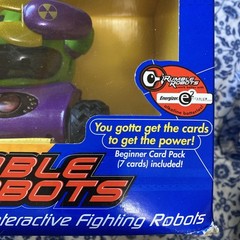 Y2K Rumble Robots BITOR Red Team Interactive Fighting Robots NOS Trendmasters