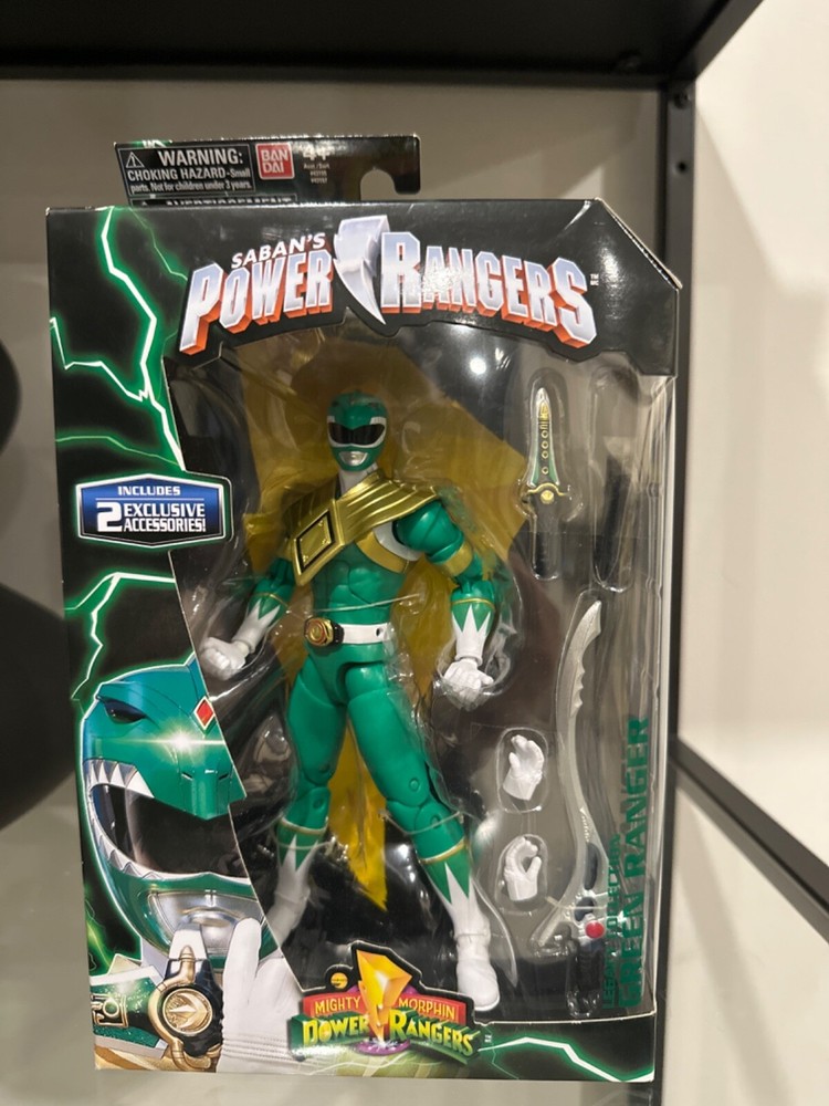 Power Rangers Tommy Oliver Green Ranger Legacy Jason David Frank Factory Sealed!