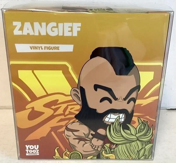 NEW YouTooz Collectibles Street Fighter ZANGIEF Vinyl Figure 5in Tall video game