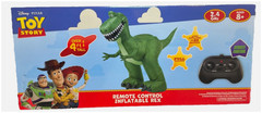 Viral Toy Story Remote control Inflatable Rex 4ft Tall RC Dinosaur Toy