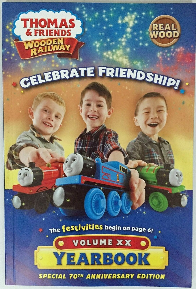2015 YEARBOOK XX Thomas Tank Engine Wooden Railway NEW
