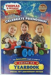 2015 YEARBOOK XX Thomas Tank Engine Wooden Railway NEW