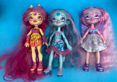 Magic Mixies Pippa firehorse Unia Marena Faye Pixlings dolls Mixling figure 6pc