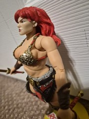 Custom Creations: Red Sonja Figure Fury Toys Female Body