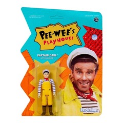 Pee-Wee’s Playhouse 3.75 Inch ReAction Figure | Captain Carl
