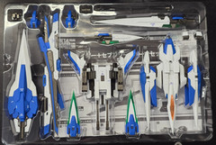 Metal Robot Spirits XN RAISER + SEVEN SWORD PARTS SET Gundam 00 Bandai Complete