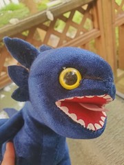 How to Train Your Dragon Arena Spectacular Toothless Night Fury 22” Plush Animal