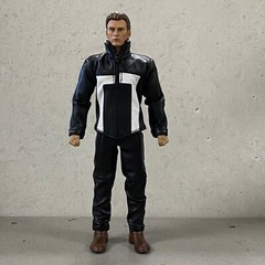 PB-GH-SET: 1/12 Leather Ghost Rider Jacket & Pants for 6″ medium to slim body