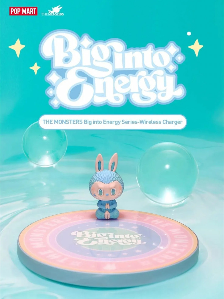LABUBU Big Into Energy Wireless Phone Charger POP MART Monsters NEW IN BOX ✨
