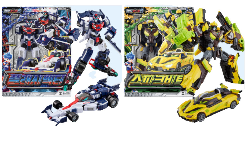 Metal Cardbot S Season 2 Flashvector and Sparkbit Set Transformer Robot Toy 2025