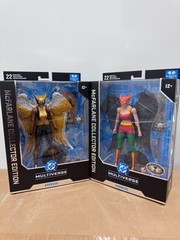 McFarlane DC Multiverse Collector Edition Wonder Woman-Poison Ivy-Hawkgirl Lot 6