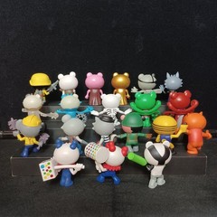 PhatMojo Roblox Piggy 20 Figure Lot Skelly Parasee Soldier Clowny Foxy Rash
