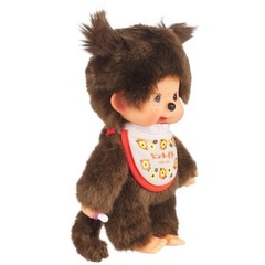 8″ Large Monchhichi Doll – Retro Monmate Girl – Authentic Monkey Plush, NWT