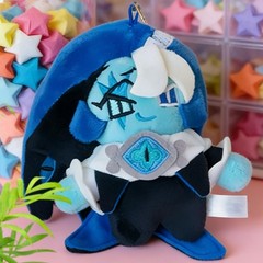 OFFICIAL Cookie Run Kingdom Plush Keyring New (Shadow Milk, Pure Vanilla)