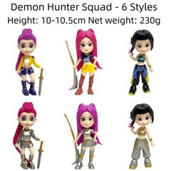 Kpop Devil Hunter Rumi Zoe Mira PVC Character Collection Figurines