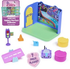Gabby S Dollhouse Carlita Purr Ific Play Room with Carlita Toy Car Accessories